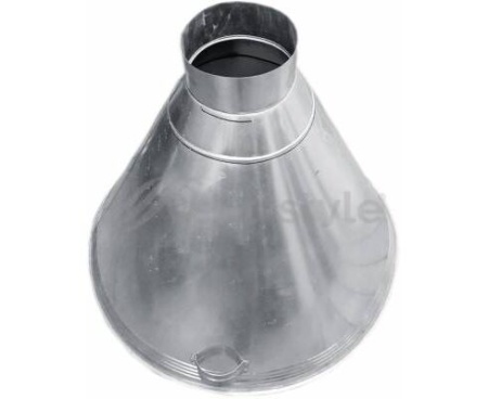 Зонт купольный вытяжной ЗВОК d1000/ h650 для тандыра из оцинкованной стали